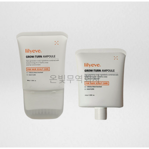 릴리이브 남성여성탈모 리뉴얼 신형 그로우턴 탈모앰플(100ml+100ml리필추가증정) 탈모 전용 앰플 1위, 1개, 100ml