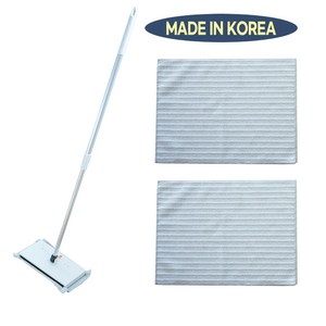 NEW 집들이 선물 부모님 선물 청소 밀대 이지탭 프로 막대걸레 물걸레 본품 + 극세사걸레 2장, 1세트, 이지탭 프로 본품+극세사걸레2장