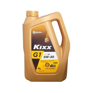 엔진오일 KIXX G1 SP 5W30 4L 가솔린, 1개