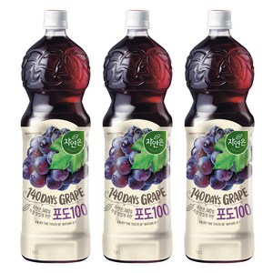 자연은 포도 주스, 1.5L, 5개