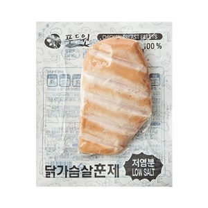 푸드원 냉장 훈제 닭가슴살 저염분