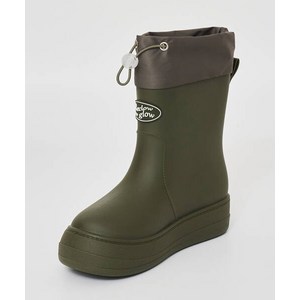 RECLOW RC RE-RAIN SHIRRING BOOTS KHAKI 568844