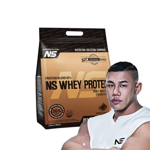 NS 웨이 프로틴 초코맛 헬스보충제 단백질보충제 프로틴, 2kg, 1개