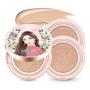 미바 왕쿠션 시즌2 대용량 25g 본품 + 25g 리필 2P, 23호 차분한피부, 1개