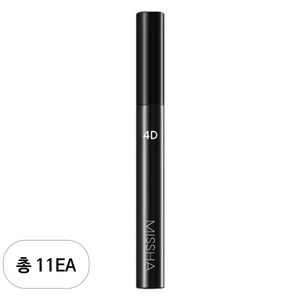 미샤 4D 마스카라 7g, 블랙, 11개