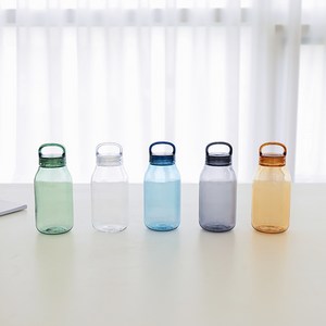킨토 워터보틀 300ml - 투명 엠버 스모크 그린 블루, 클리어(투명)