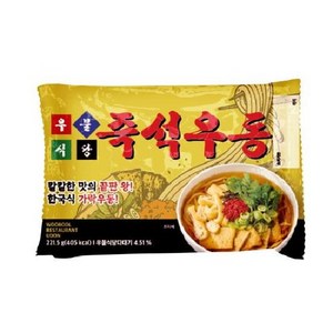 우불식당 즉석우동, 221.5g, 5개