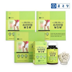 종근당 프리미엄 엠에스엠 120정X2병-3세트, 120정, 1세트