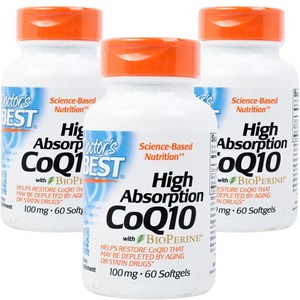 닥터스베스트 하이 앱솔션 CoQ10 100mg 소프트젤