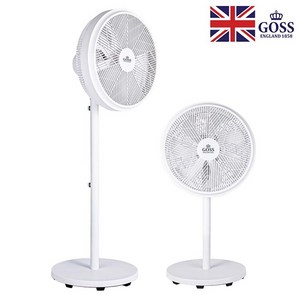 고스 35cm 좌석 스탠드 선풍기 GSF-LT1465P 키높이 조절 가정용