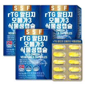 순수식품 rTG 오메가3 1000mg