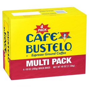 카페 부스텔로 그라운드 커피 283g 4개입 Cafe Bustelo Ground Coffee (10 oz.), 4개