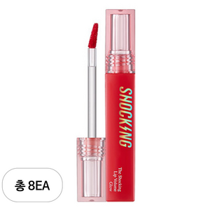 더 쇼킹 립 볼륨 글로우 틴트, 4g, 01 러브 썸원, 8개
