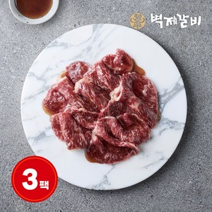 [벽제갈비] 1++한우양념불고기 봉피양, 500g, 3개