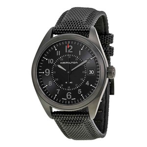 [Hamilton] Khaki Field Black Dial PVD Men's Watch H68401735