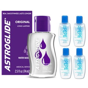 아스트로글라이드 오리지널 74ml + 휴대용젤4pc, 1개, 73.9ml
