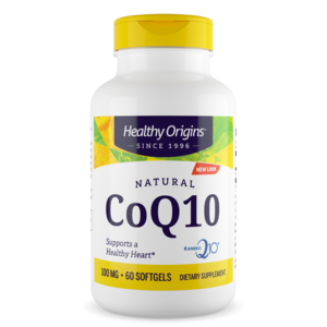 헬시오리진스 CoQ10 100mg 소프트젤 글루텐 프리 무설탕