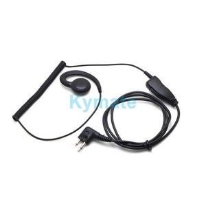 양방향 라디오 로터리 이어폰 플러그 PTT 적용 MOTOROLA CP88 CP100 cp040 팩 당 개, 1개