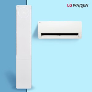 LG 엘지 휘센 2IN1 멀티 오브제컬렉션 뷰II 에어컨 FQ18EU1EA2 18+6평형 실외기포함, 일반배관형