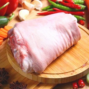 (배터짐) 수입산 보쌈용 돼지장족 돼지앞다리 쫄데기 쫄다리 (일요일&당일발송), 1.1kg, 3개