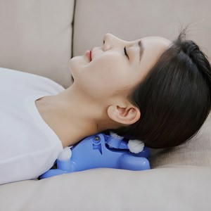 넥프로 목 마사지기 목안마기 거북목 일자목, 1개