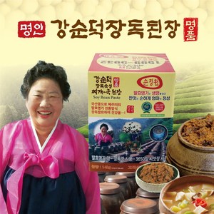 순정원 명인 강순덕된장 업소용 1단계 골드 14kg, 1개