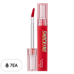 더 쇼킹 립 볼륨 글로우 틴트, 4g, 01 러브 썸원, 7개