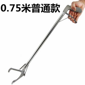 민물장어 집게 만능 해루질 접이식 클립 줍기 길이조절 75cm 뱀집게 잡이 휴대용, 일반 0.75m트리플 선물, 1개