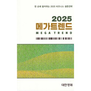 2025 메가트렌드:한 손에 움켜쥐는 2025 비즈니스 생존전략, 대한경제, 편집부 저