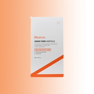 [공식몰 정품] 릴리이브 그로우턴 100ml 1개(새리뉴얼 페키지) 여성 남성 탈모 증상 두피 영양제 잔머리 쿨링 진정 앰플, 3개