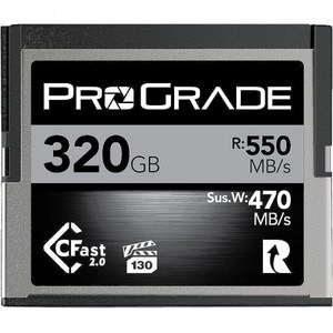 ProGrade Digital CFast 20 코발트 메모리 카드 640GB, 1) 320GB, 1개