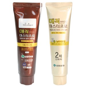 유한양행 매직 마스터프로(7분 스피드칼라) 150g, 6호 어두운갈색, 1개