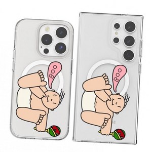비비파이 베이비 부 투명 맥세이프 케이스