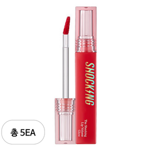 더 쇼킹 립 볼륨 글로우 틴트, 4g, 01 러브 썸원, 5개