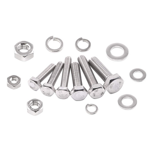 굿나잇몰 스텐 육각 볼트 너트 와샤 세트 M4~M22 5/16inch~3/4inch 소량 낱개 개당 판매, 1개, M4, 스텐 육각볼트 SET, 12mm, 12mm