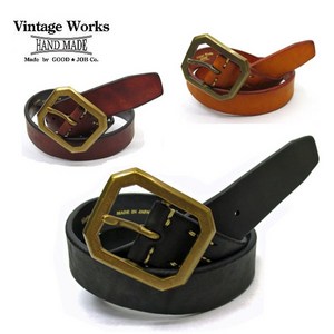빈티지웍스 수제 소가죽 개리슨 벨트 3컬러 VintageWorks DH5684 일본 정규품