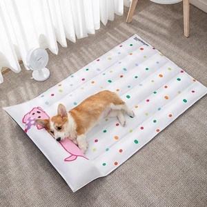 큰귀멍멍 강아지 쿨매트 멍멍이 고양이 쿨링 여름 아이스 방석 쿠션