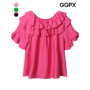 GGPX 캉캉 오프숄더 블라우스 GP4SH040F