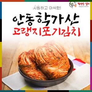 안동학가산김치 국내산 고랭지 포기김치 7kg