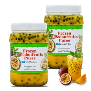 신정푸드 패션후르츠퓨레1kg, 1kg, 2개