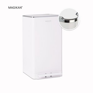 매직캔 크롬히포 21L 화이트/크롬 그레이/크롬 재규어/크롬 MH250WCR MH250GCR MH250JCR 신제품 기본리필 장착, 01_21L-화이트/크롬_MH250WCR
