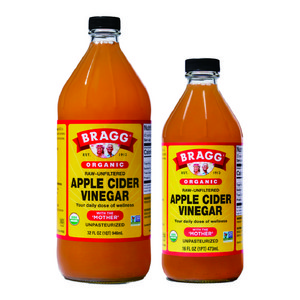 브래그 유기농 사과 식초, 473ml, 1개