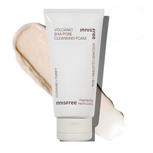 이니스프리 화산송이 BHA 모공 클렌징폼, 150g, 4개