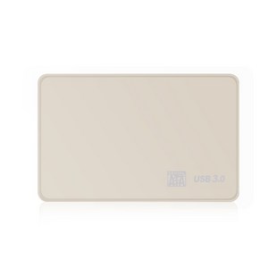 TISHRIC-외장 HD 케이스 USB 3 USB2.0/3.0 SSD 하드 디스크 드라이브 박스/인클로저 포켓 2.5 SATA 사타 to, 09 Usb3.0 White