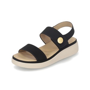 엘칸토 마쯔 여성 엠보 스트랩 몰드 샌들 3.5cm LCWW99M526
