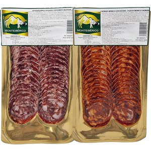 몬테이베리코 하몽 살치촌 초리조 와인안주 위스키안주 Canpipork Monteiberico 선물포장 가능, 2개, 100g, 살치촌 세보