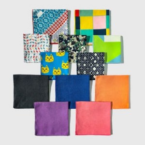 무늬있는 안경닦이 19cm traysee lenscloth