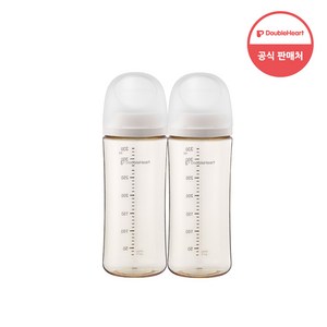더블하트 모유실감 3세대 트윈팩, 하루그레이, 330ml, 1개