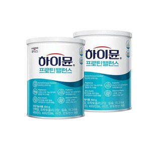 하이뮨 프로틴 밸런스 단백질 파우더 분말 보충제 304g X 2통, 2개