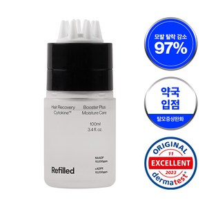 리필드 사이토카인 탈모용 모이스처 케어 헤어 앰플토닉, 100ml, 1개